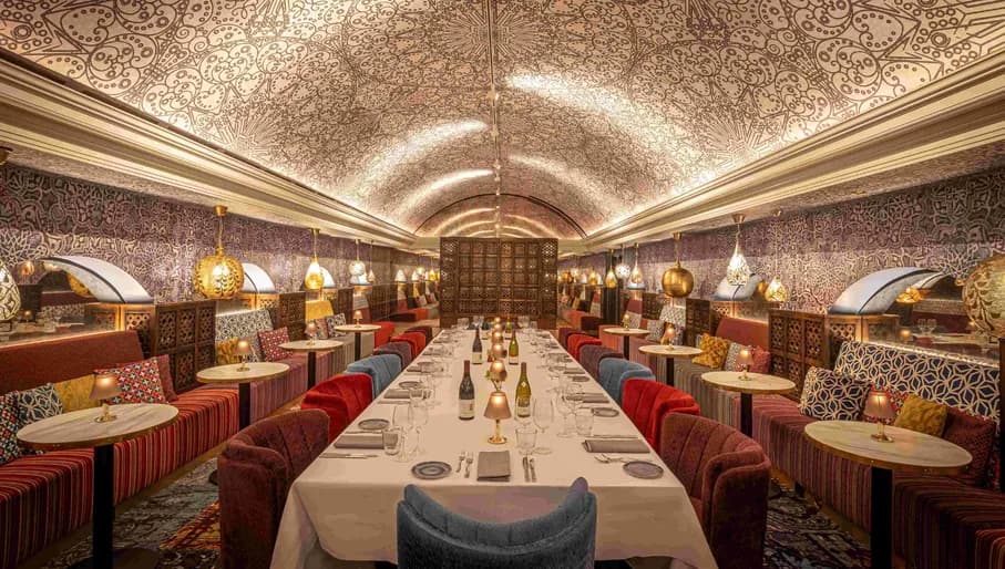 Clayton Hotel Amsterdam American private dining room interior